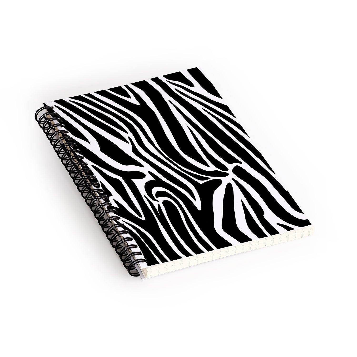 Jennifer Labre Wild Zebra Spiral Notebook