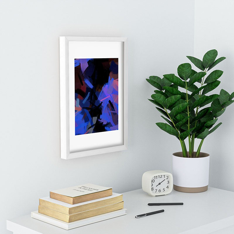 83 Oranges Midnight Sparks Recessed Framing Rectangle