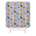 Love_Ryming Christmas Cookies Shower Curtain