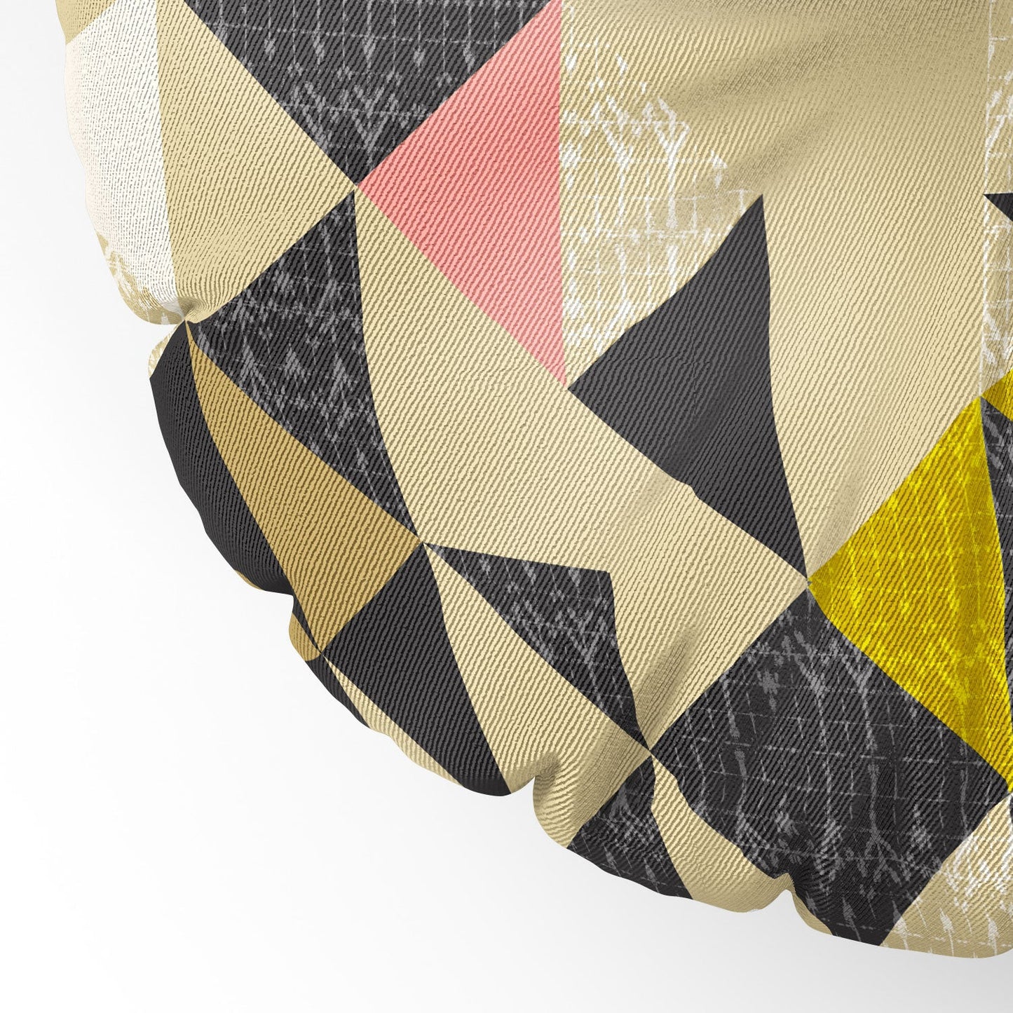 Pattern State Nomad Quilt Floor Pillow Round