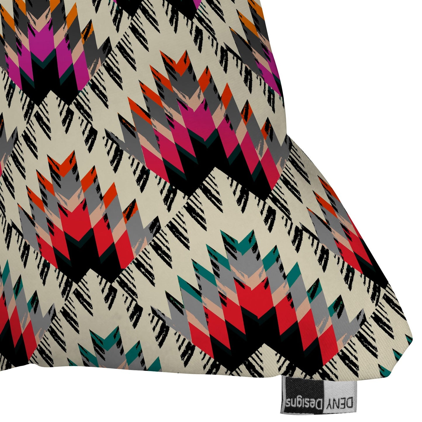 Pattern State Peaks Outdoor Throw Pillow