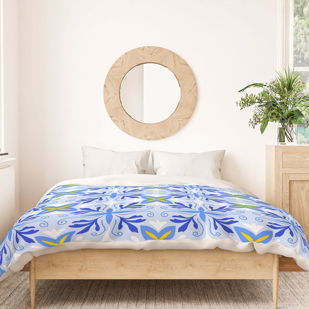 Design by Spark Dolce Vita Flourish Tile Duvet Cover