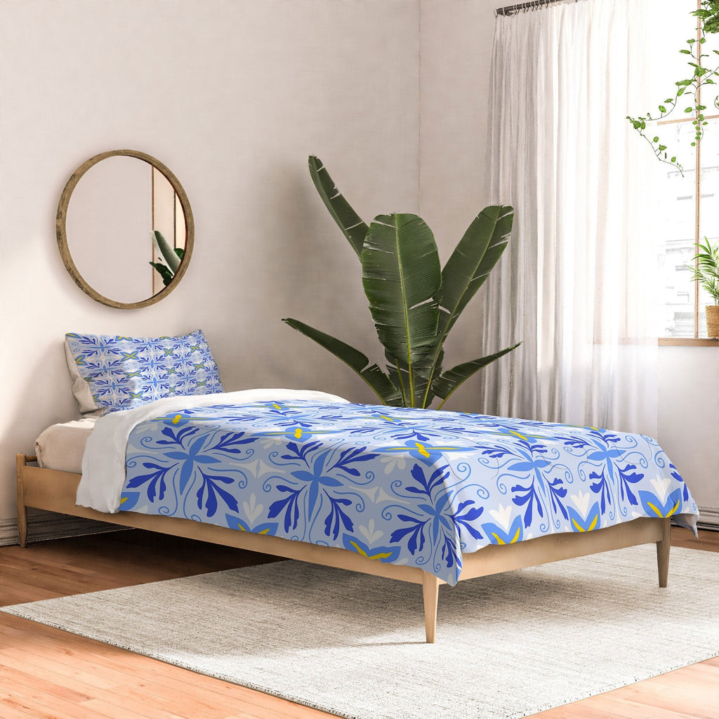Design by Spark Dolce Vita Flourish Tile Comforter