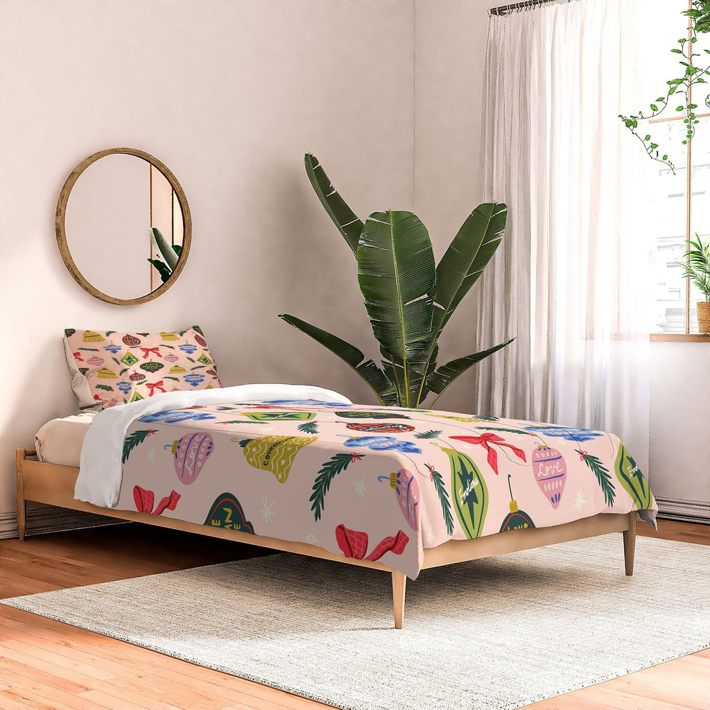 Design by Spark Love Human Made Christmas Ornaments Comforter