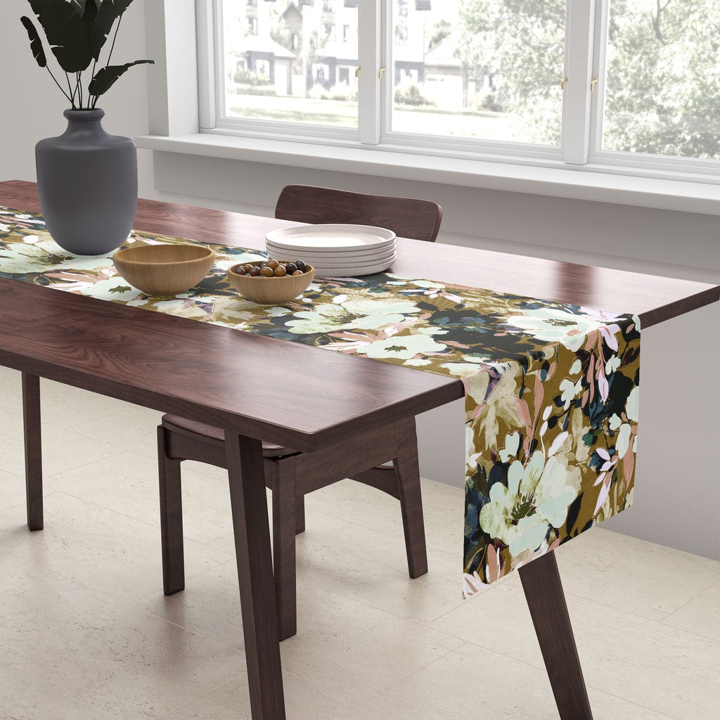 Marta Barragan Camarasa Romantic Floral Fusion Table Runner