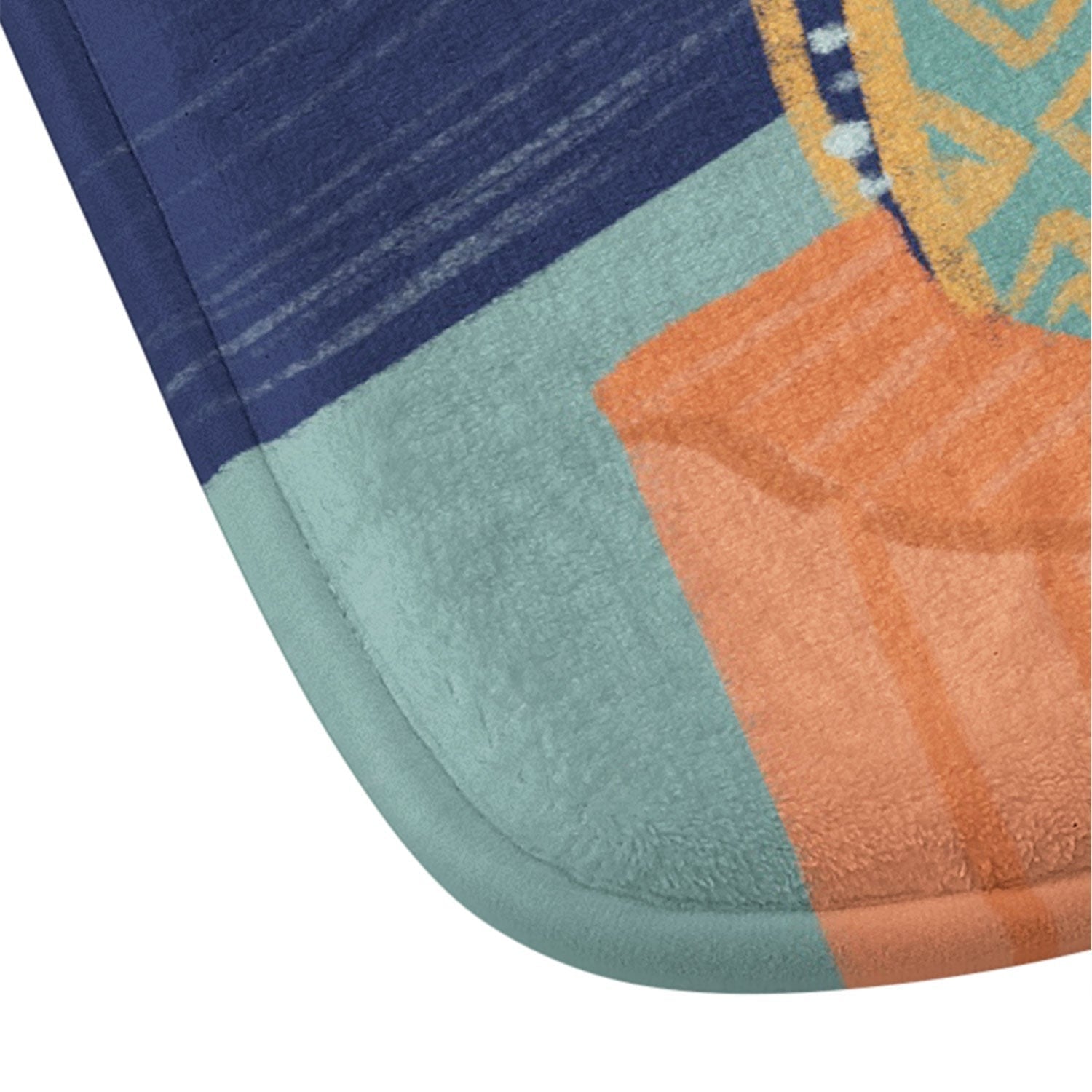 Valeria Frustaci Positano in Italy Memory Foam Bath Mat