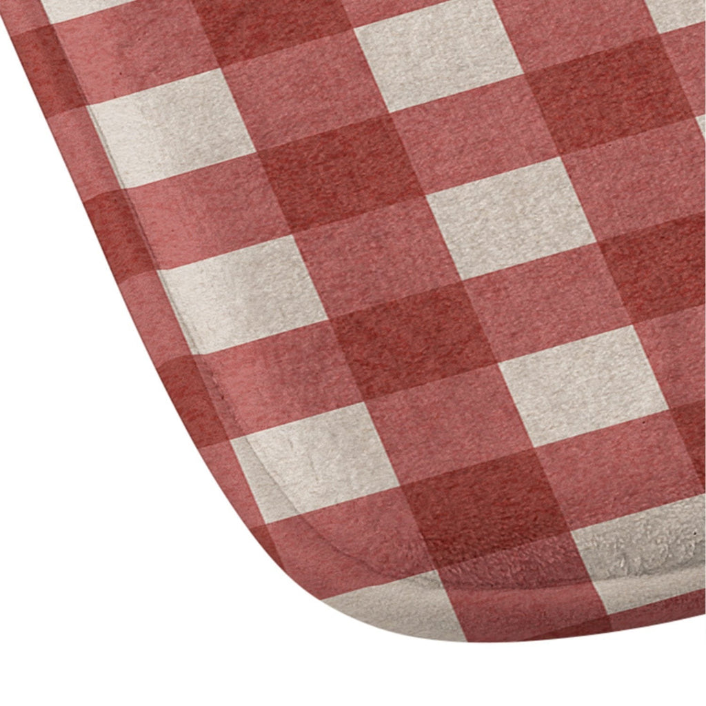 DENY Designs Gingham Eagle Memory Foam Bath Mat