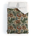Marta Barragan Camarasa Retro Jungle Garden Comforter