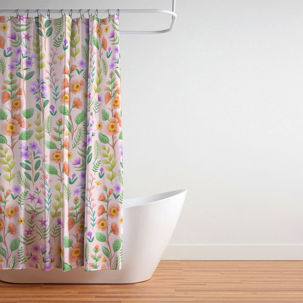 Pimlada Phuapradit Ditsy Spring Floral Shower Curtain
