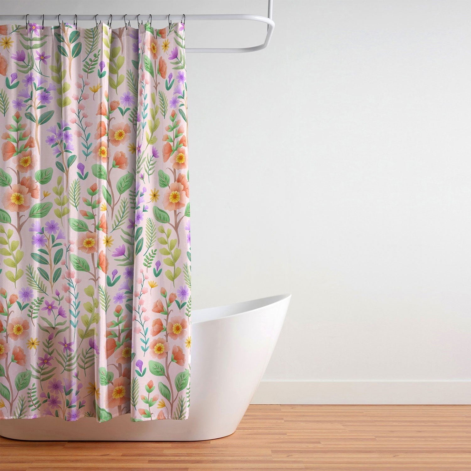 Pimlada Phuapradit Ditsy Spring Floral Shower Curtain