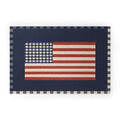 DENY Designs Gingham Flag Welcome Mat