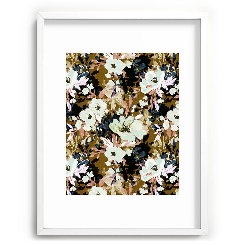 Marta Barragan Camarasa Romantic Floral Fusion Recessed Framing Rectangle
