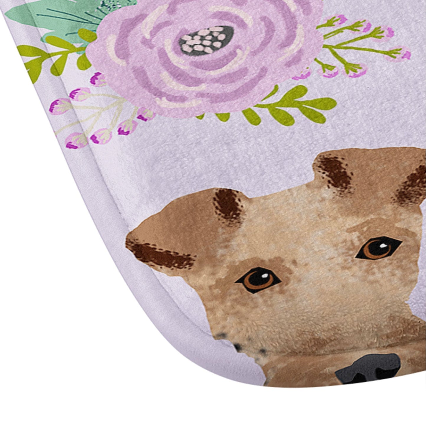 Petfriendly Dogs and cats pet friendly floral Memory Foam Bath Mat