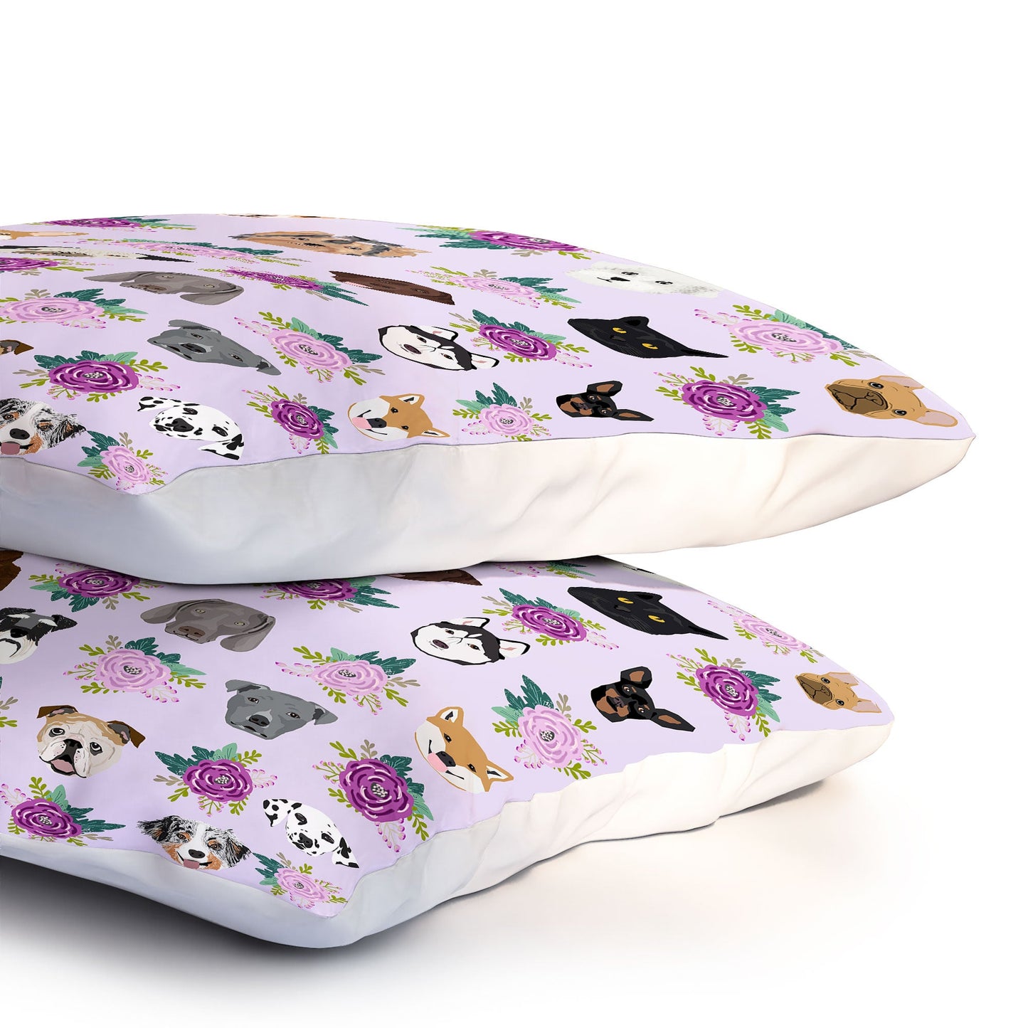 Petfriendly Dogs and cats pet friendly floral Pillow Shams