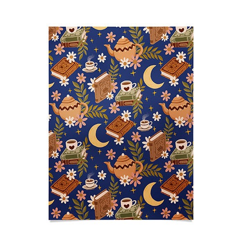 Avenie Moonlit Reading Nook II Poster