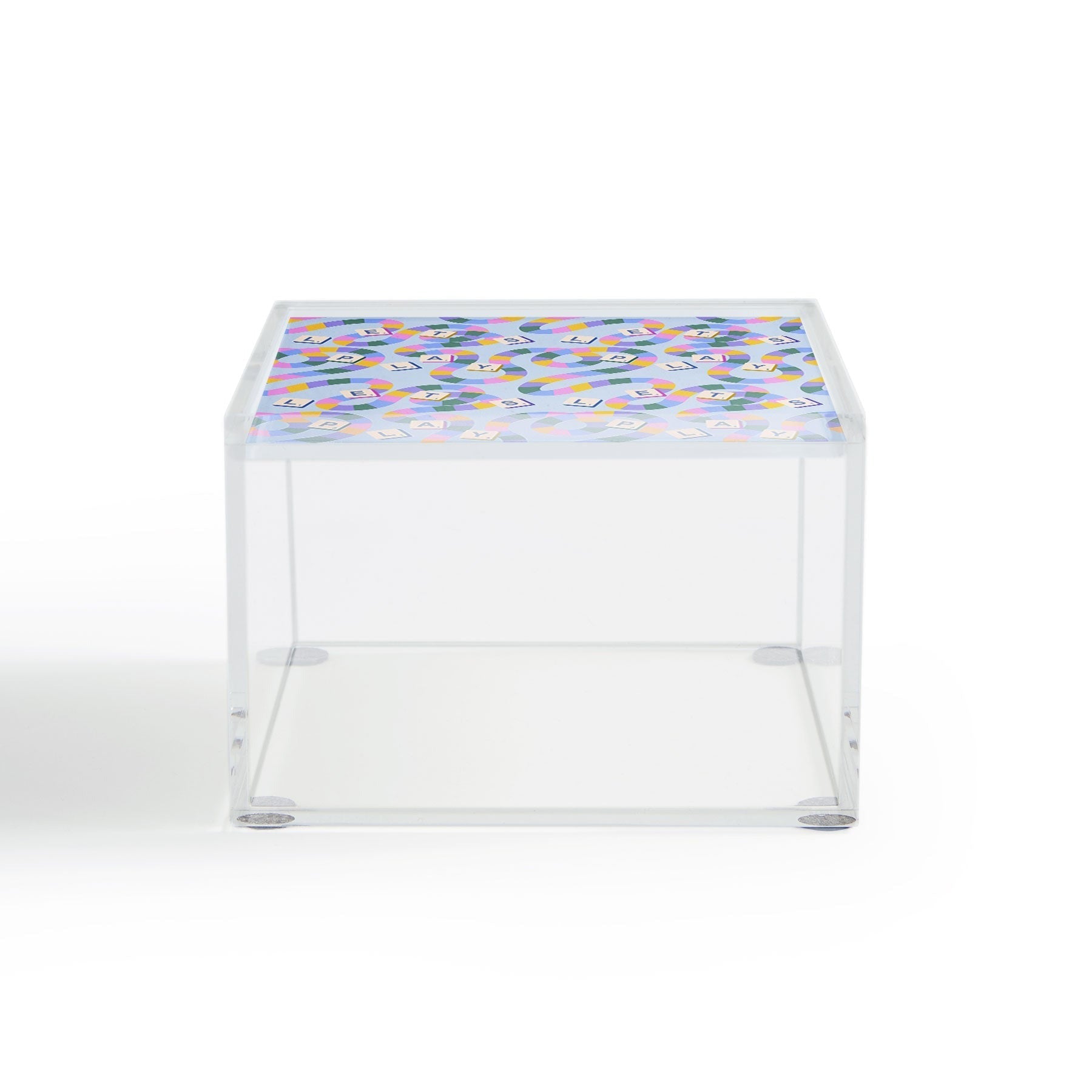 Design by Spark Scrabble Board Game Night Acrylic Box