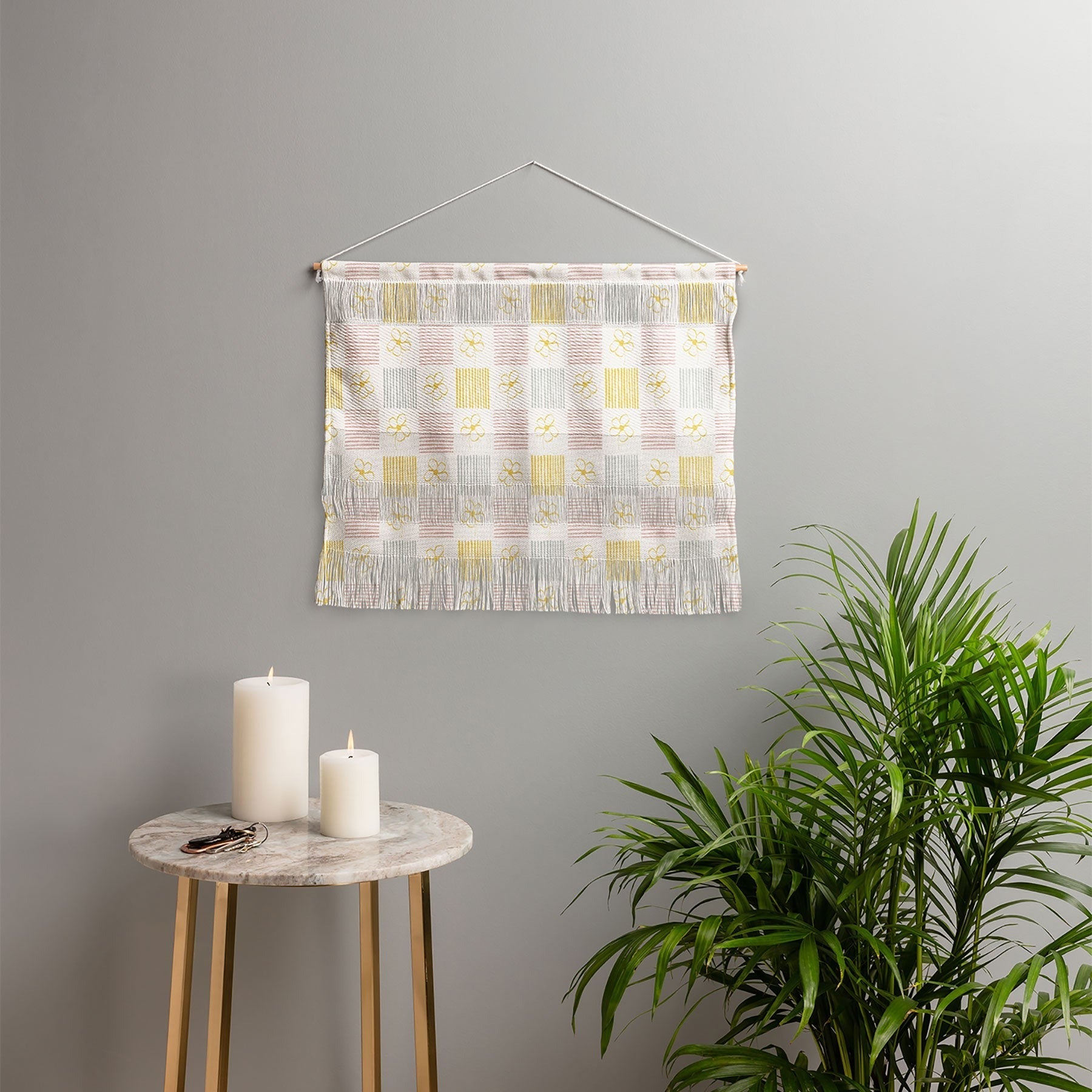 Menina Lisboa Spring Grandmillennial Wall Hanging Landscape