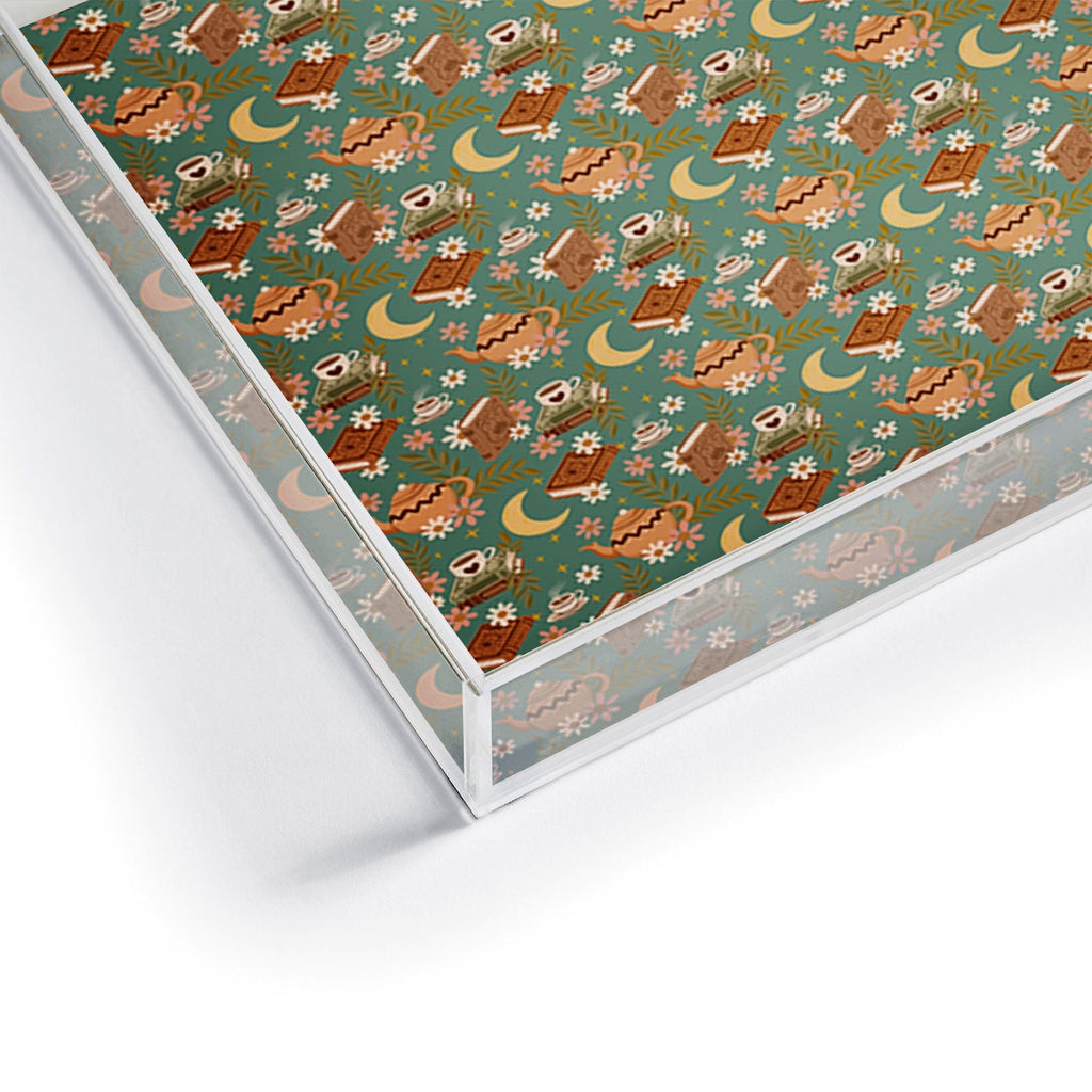 Avenie Moonlit Reading Nook I Acrylic Tray