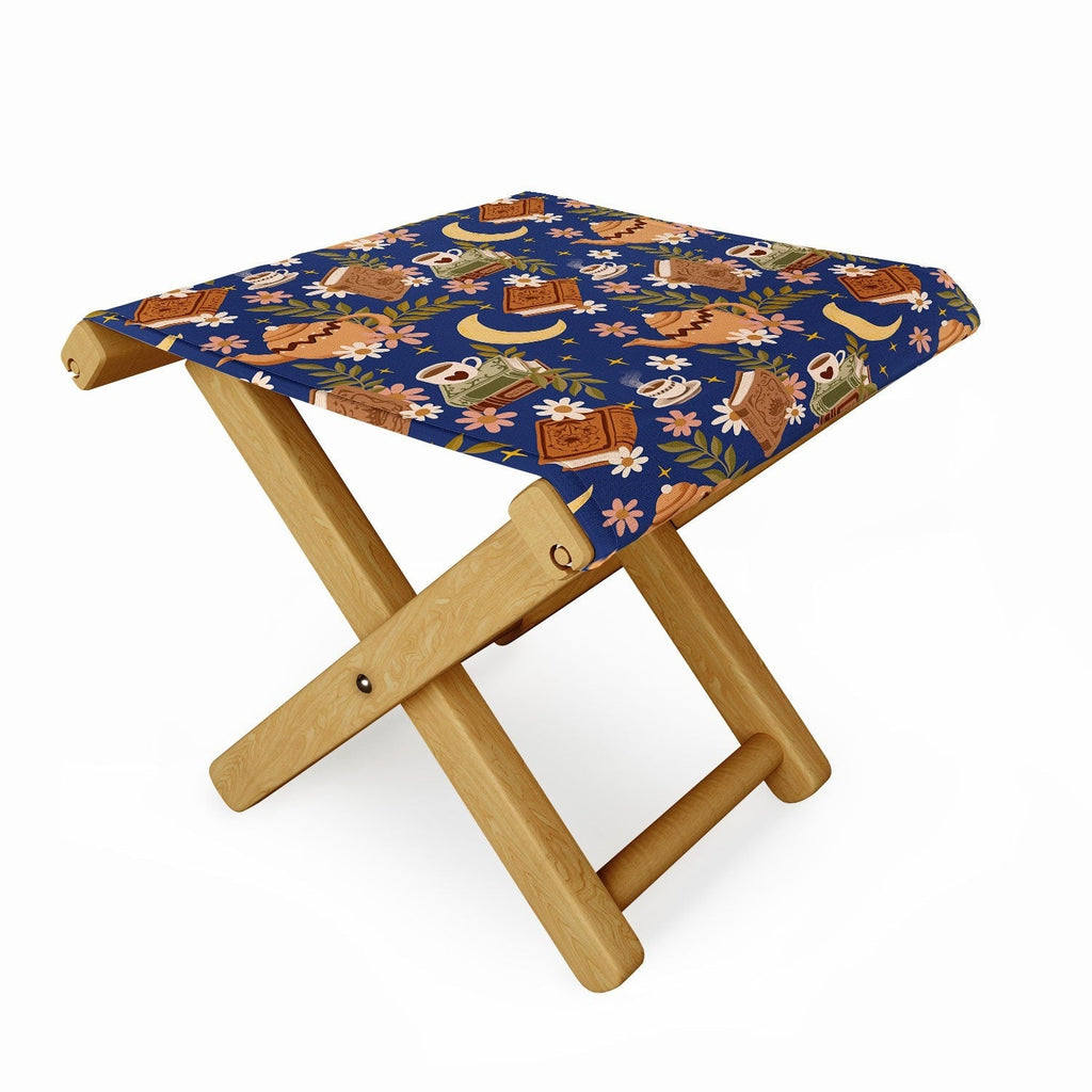 Avenie Moonlit Reading Nook II Folding Stool