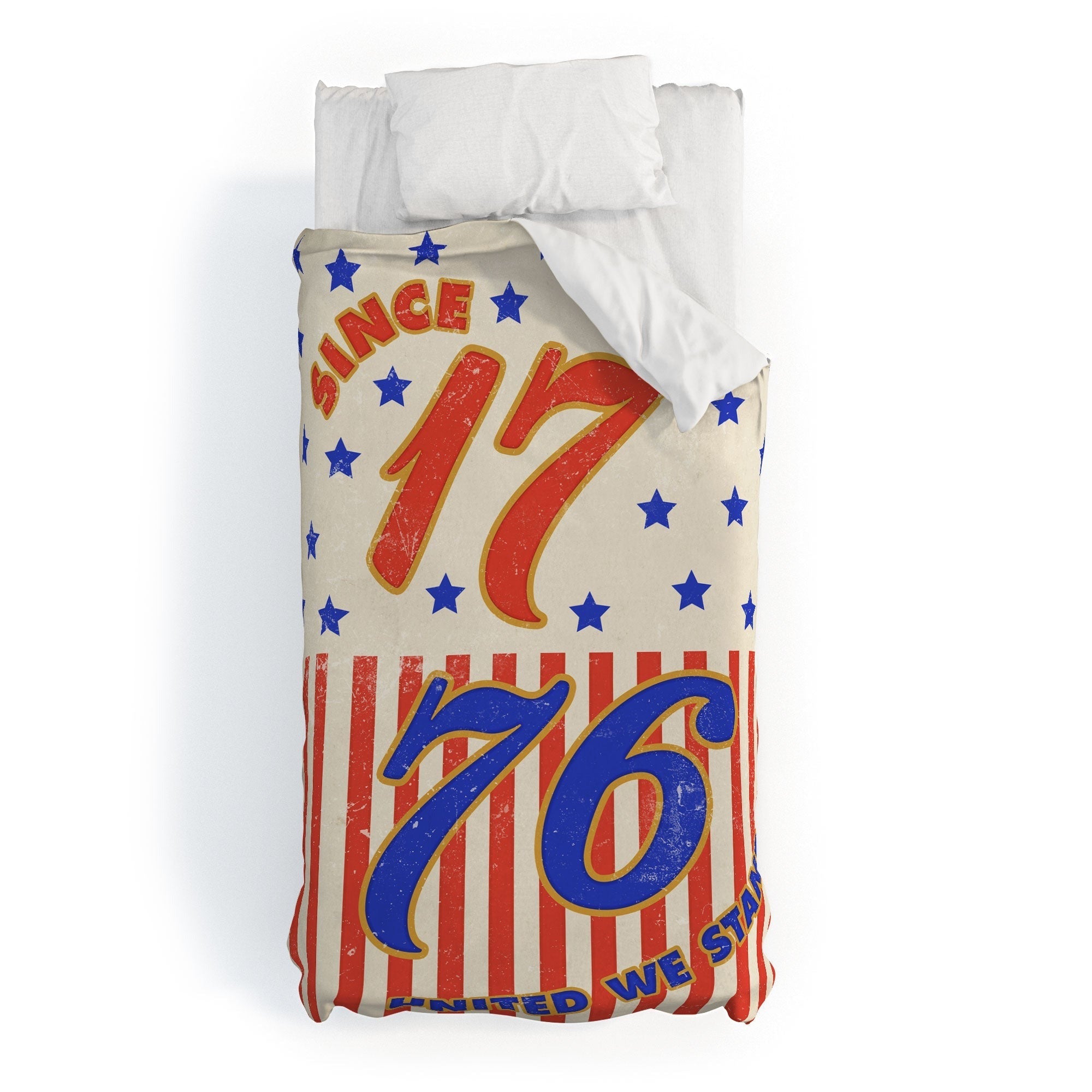 DENY Designs 1776 Stars Duvet Cover