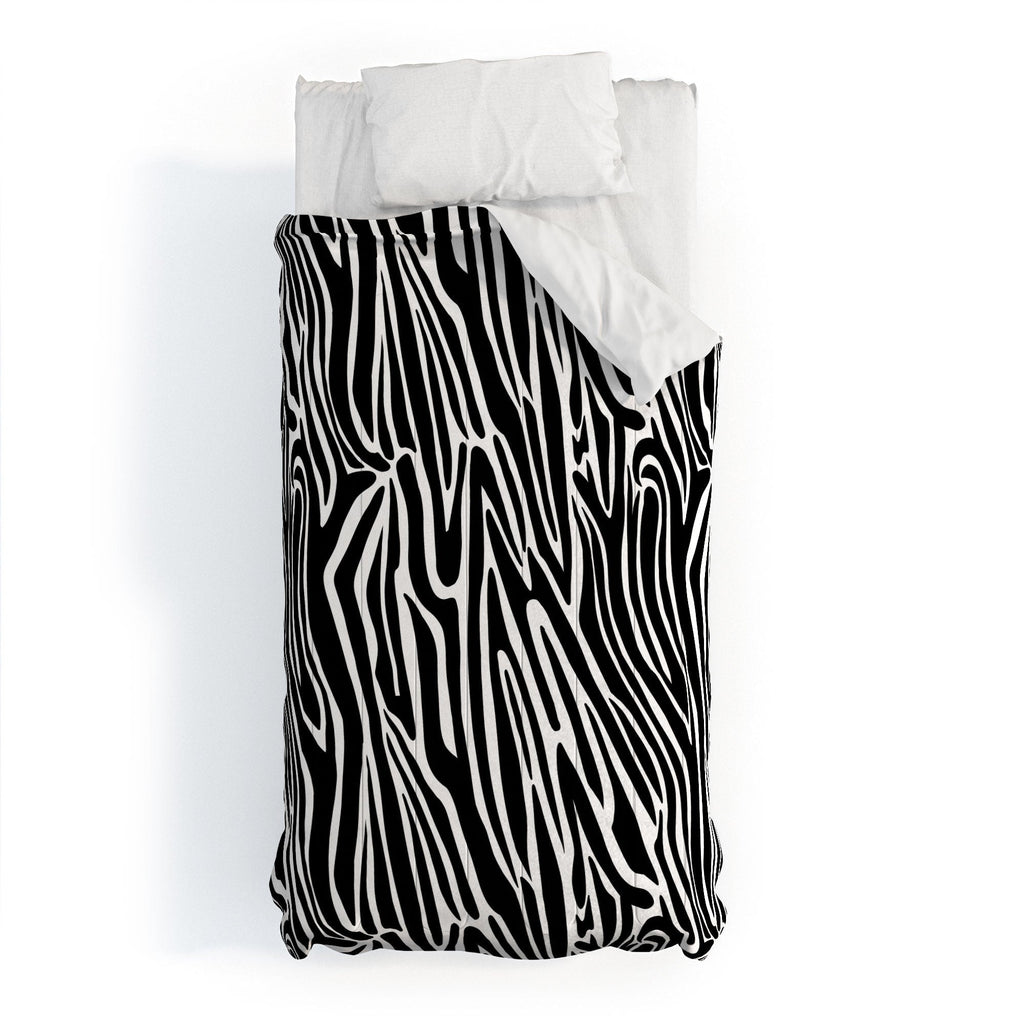 Jennifer Labre Wild Zebra Comforter