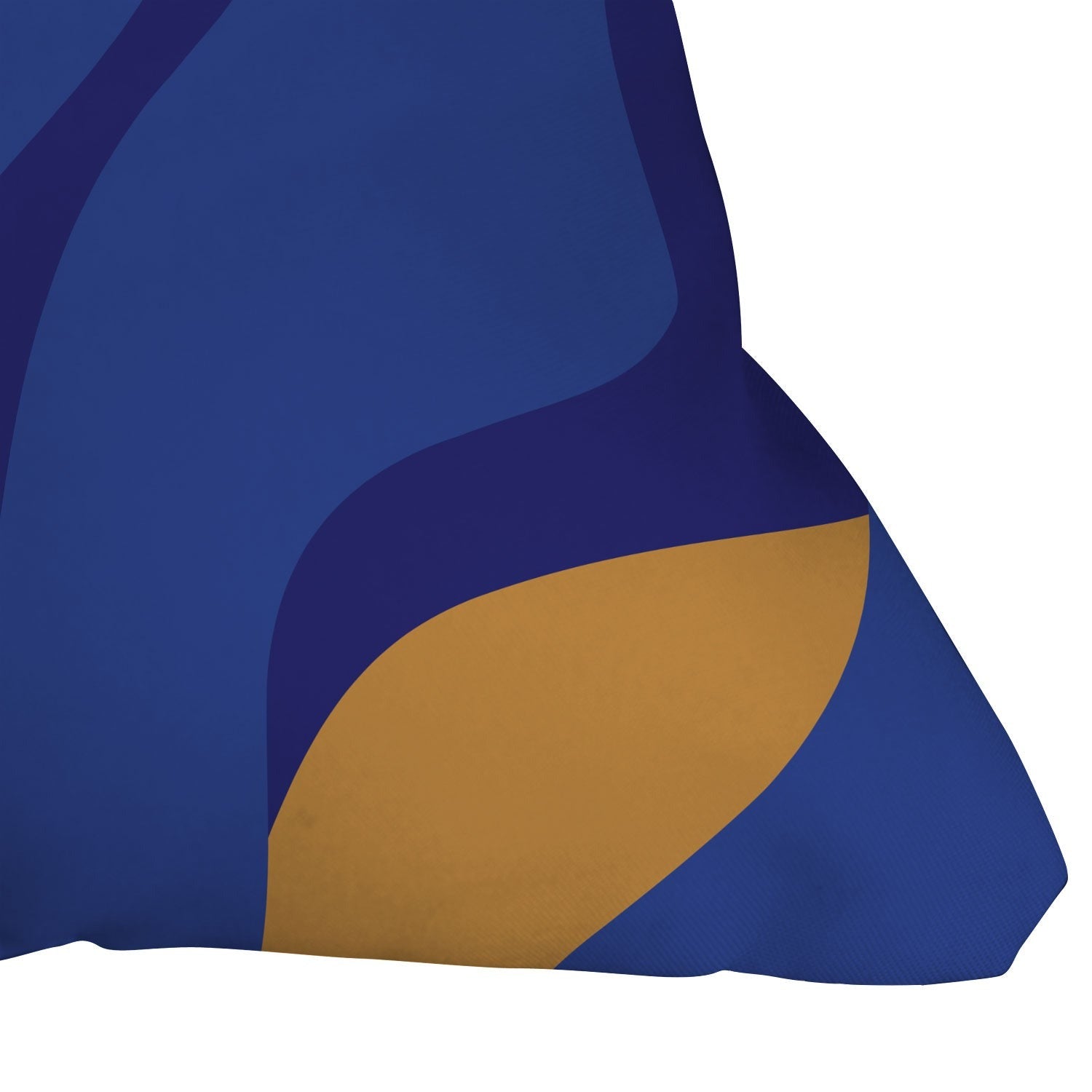 Camilla Foss Pebbles in Stream Throw Pillow