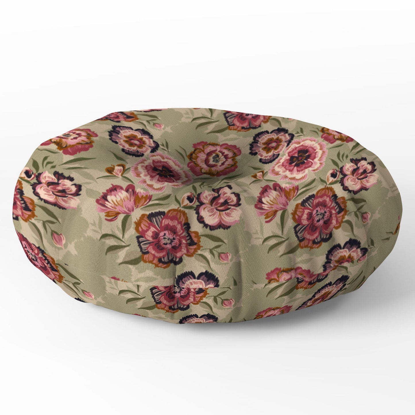 Pimlada Phuapradit Carnation Floor Pillow Round