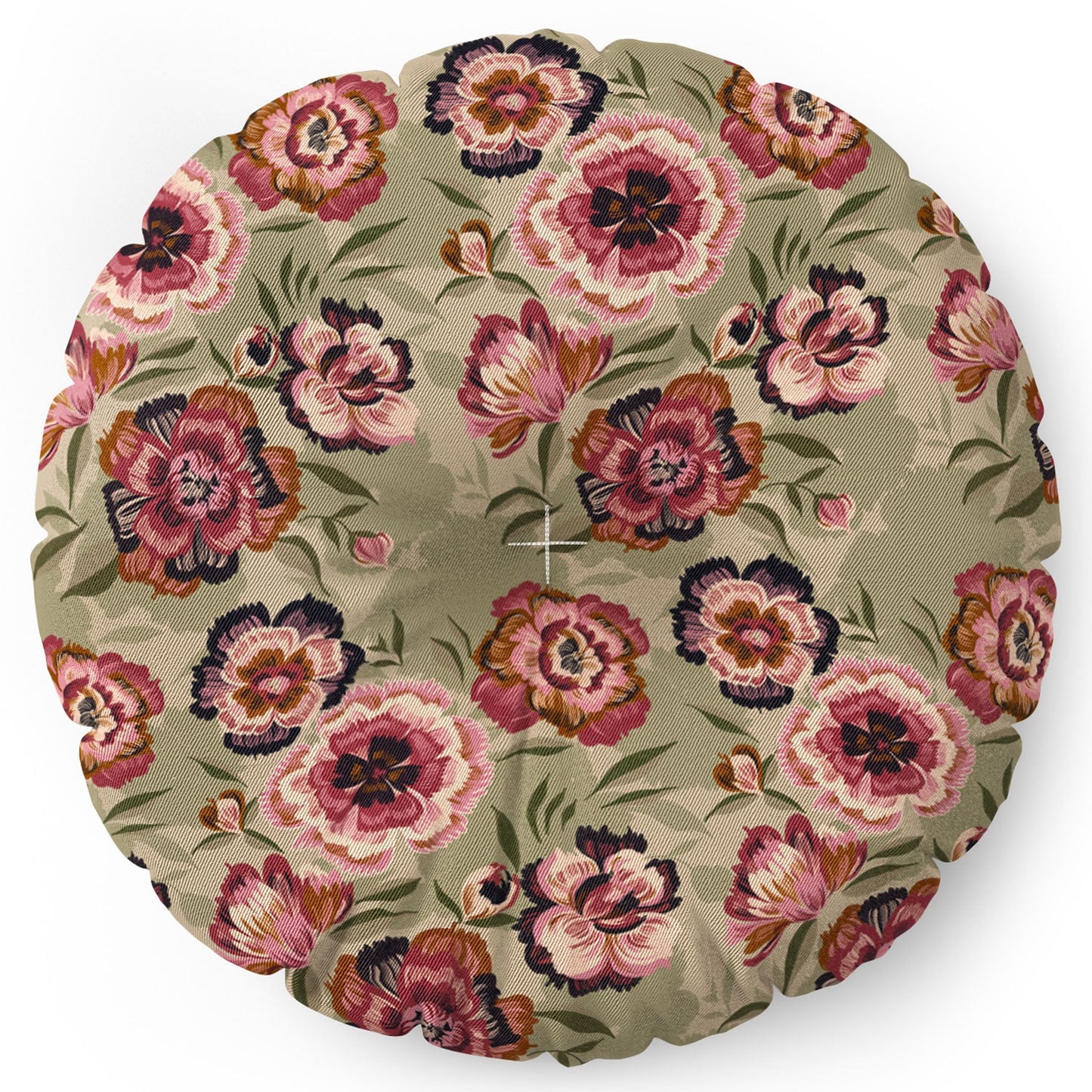 Pimlada Phuapradit Carnation Floor Pillow Round
