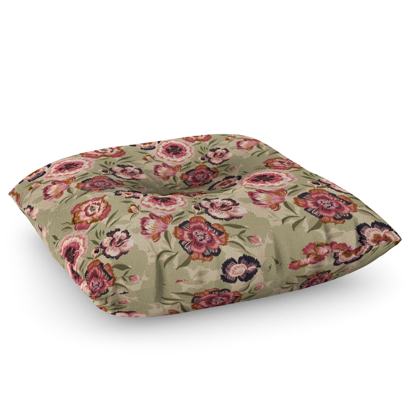 Pimlada Phuapradit Carnation Floor Pillow Square