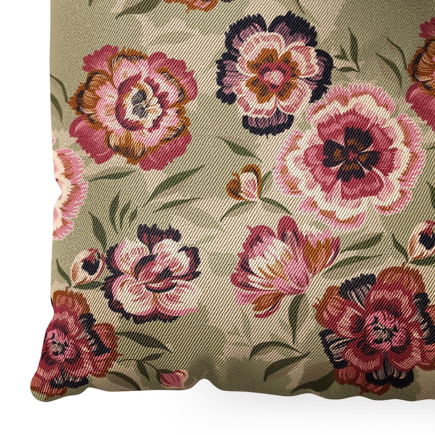 Pimlada Phuapradit Carnation Floor Pillow Square