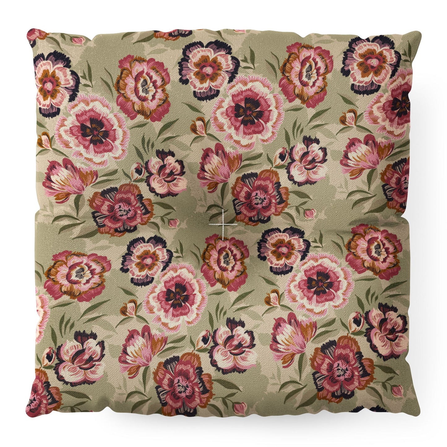 Pimlada Phuapradit Carnation Floor Pillow Square