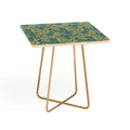 Pimlada Phuapradit Ditsy Floral Blue Green Side Table