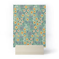 Pimlada Phuapradit Ditsy Floral Blue Green Mini Art Print