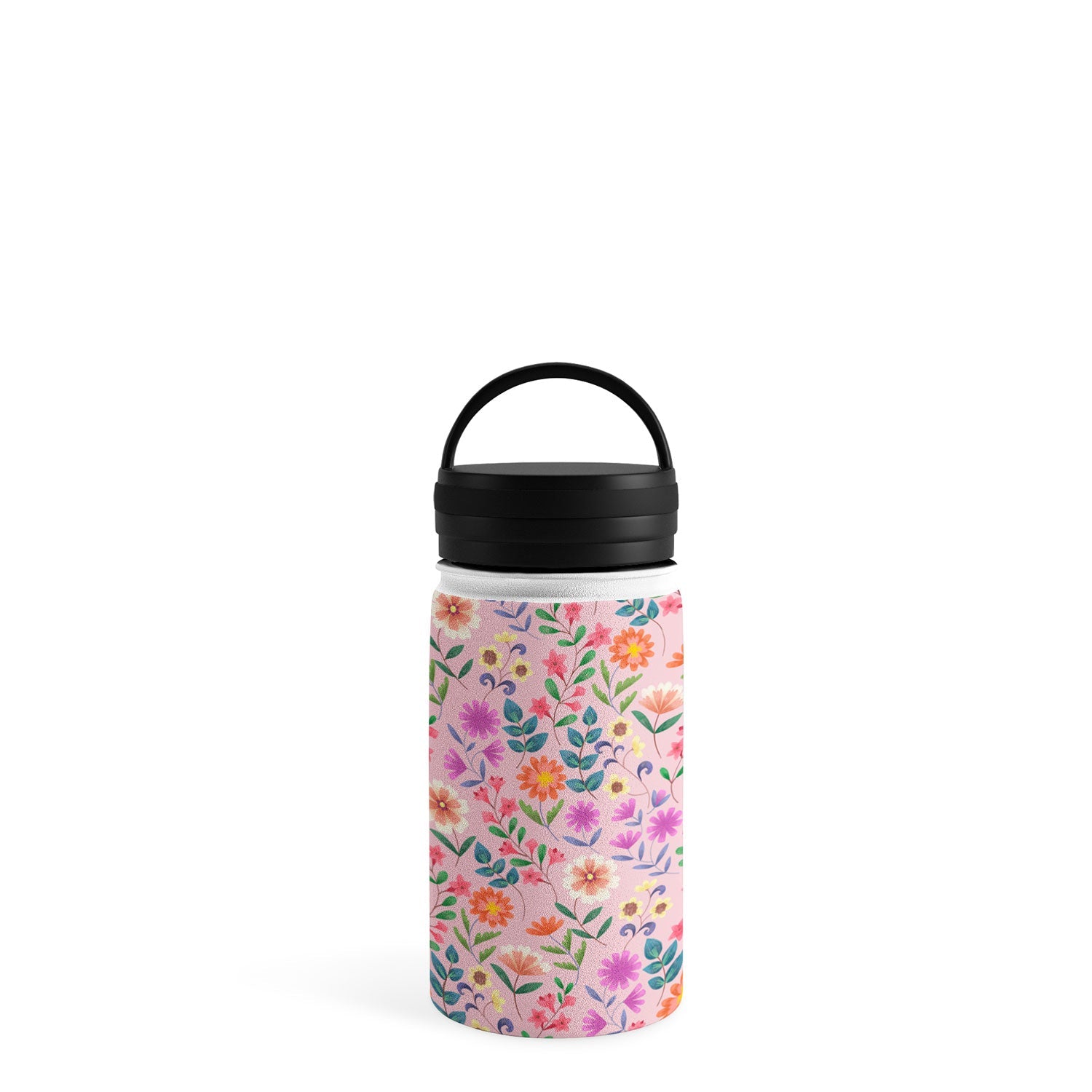 Pimlada Phuapradit Ditsy Floral Pink Water Bottle