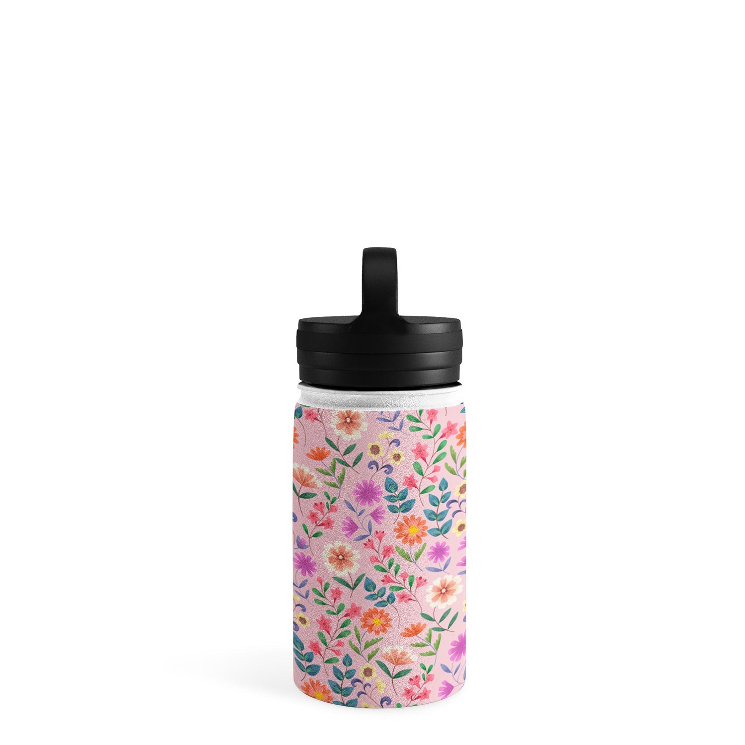 Pimlada Phuapradit Ditsy Floral Pink Water Bottle