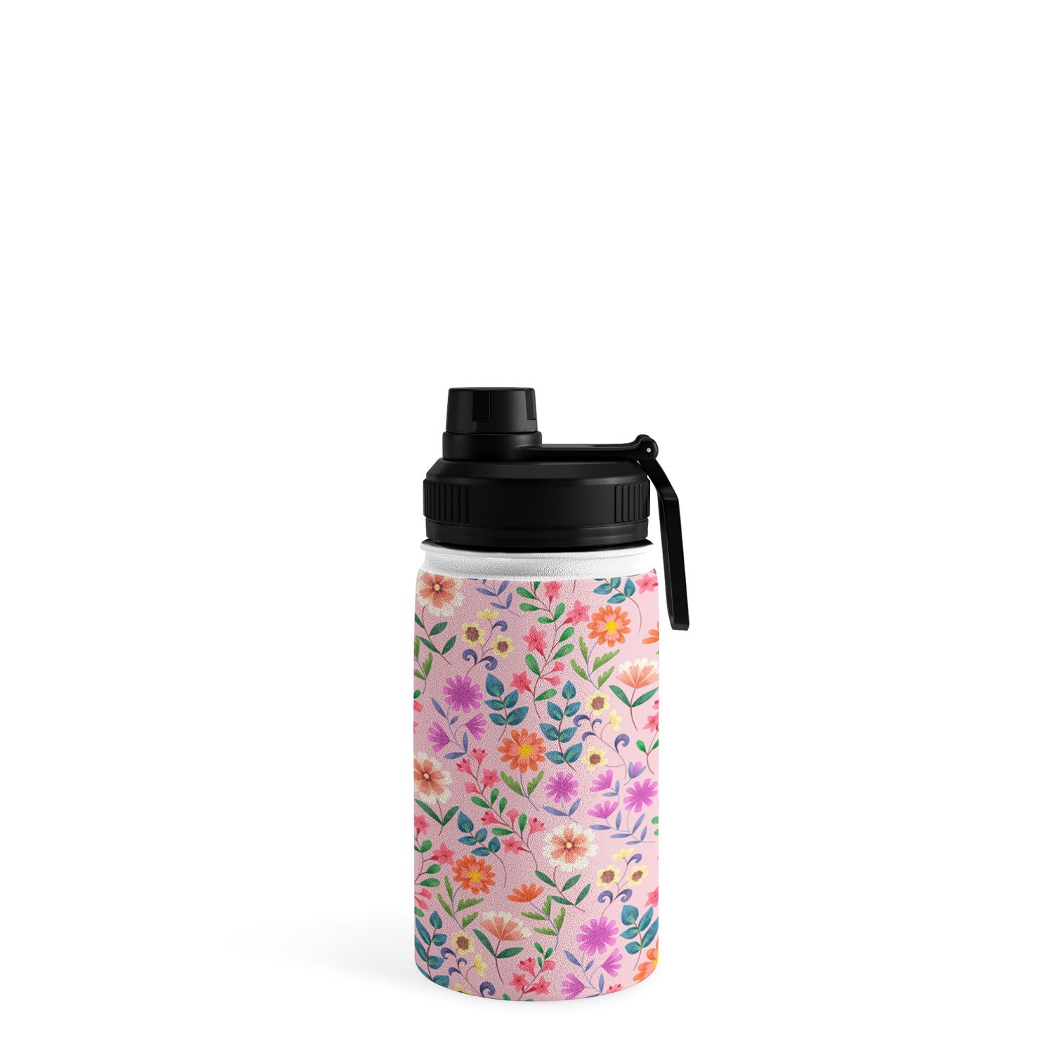 Pimlada Phuapradit Ditsy Floral Pink Water Bottle