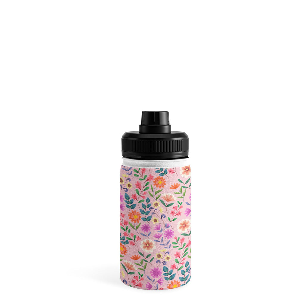 Pimlada Phuapradit Ditsy Floral Pink Water Bottle