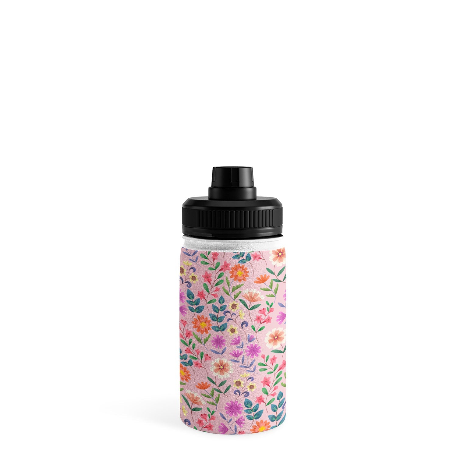 Pimlada Phuapradit Ditsy Floral Pink Water Bottle