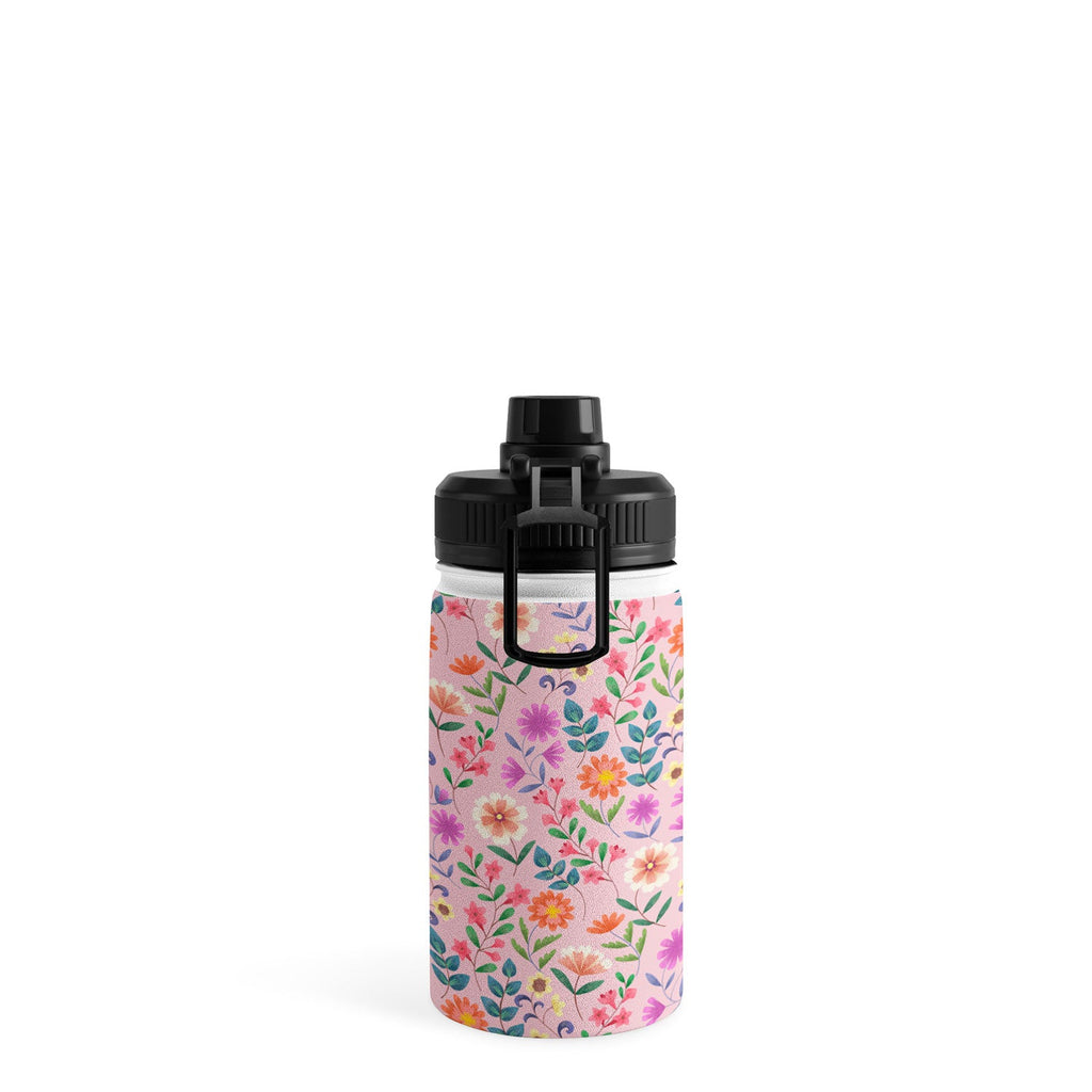 Pimlada Phuapradit Ditsy Floral Pink Water Bottle
