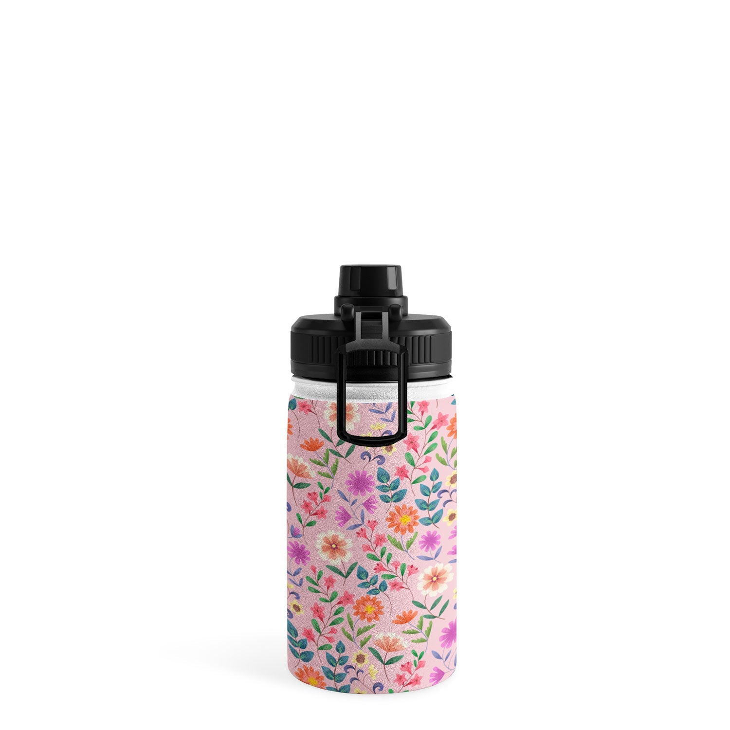 Pimlada Phuapradit Ditsy Floral Pink Water Bottle
