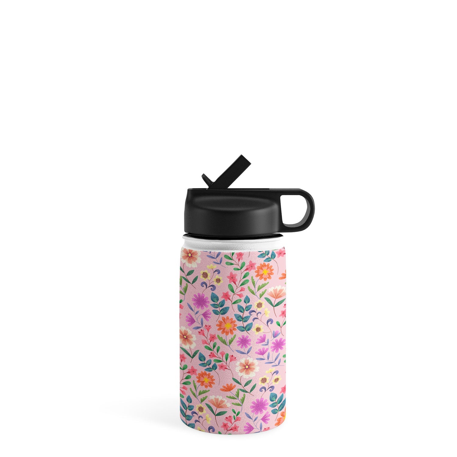 Pimlada Phuapradit Ditsy Floral Pink Water Bottle