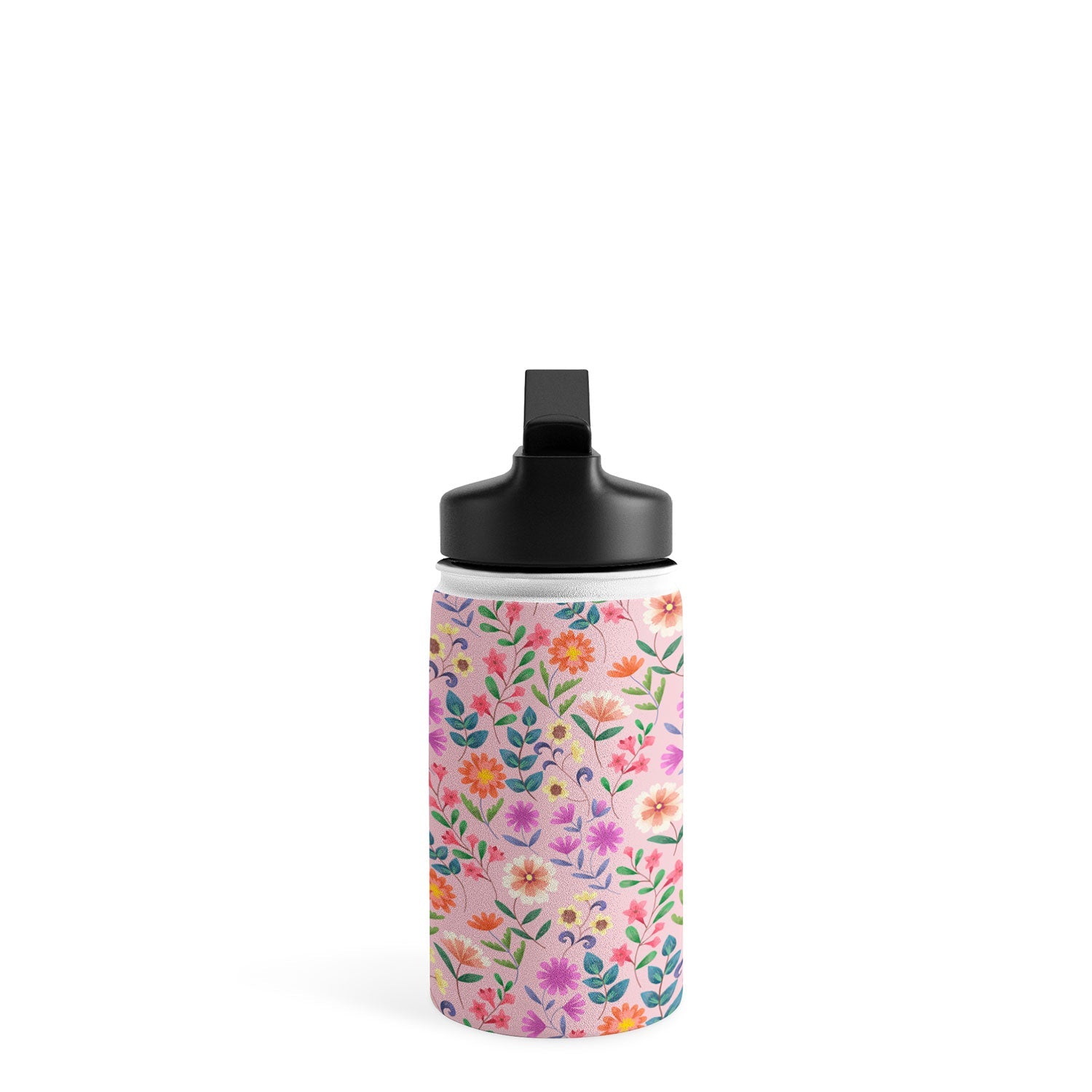 Pimlada Phuapradit Ditsy Floral Pink Water Bottle