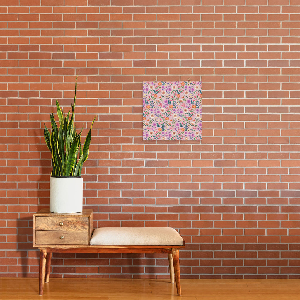 Pimlada Phuapradit Ditsy Floral Pink Art Print