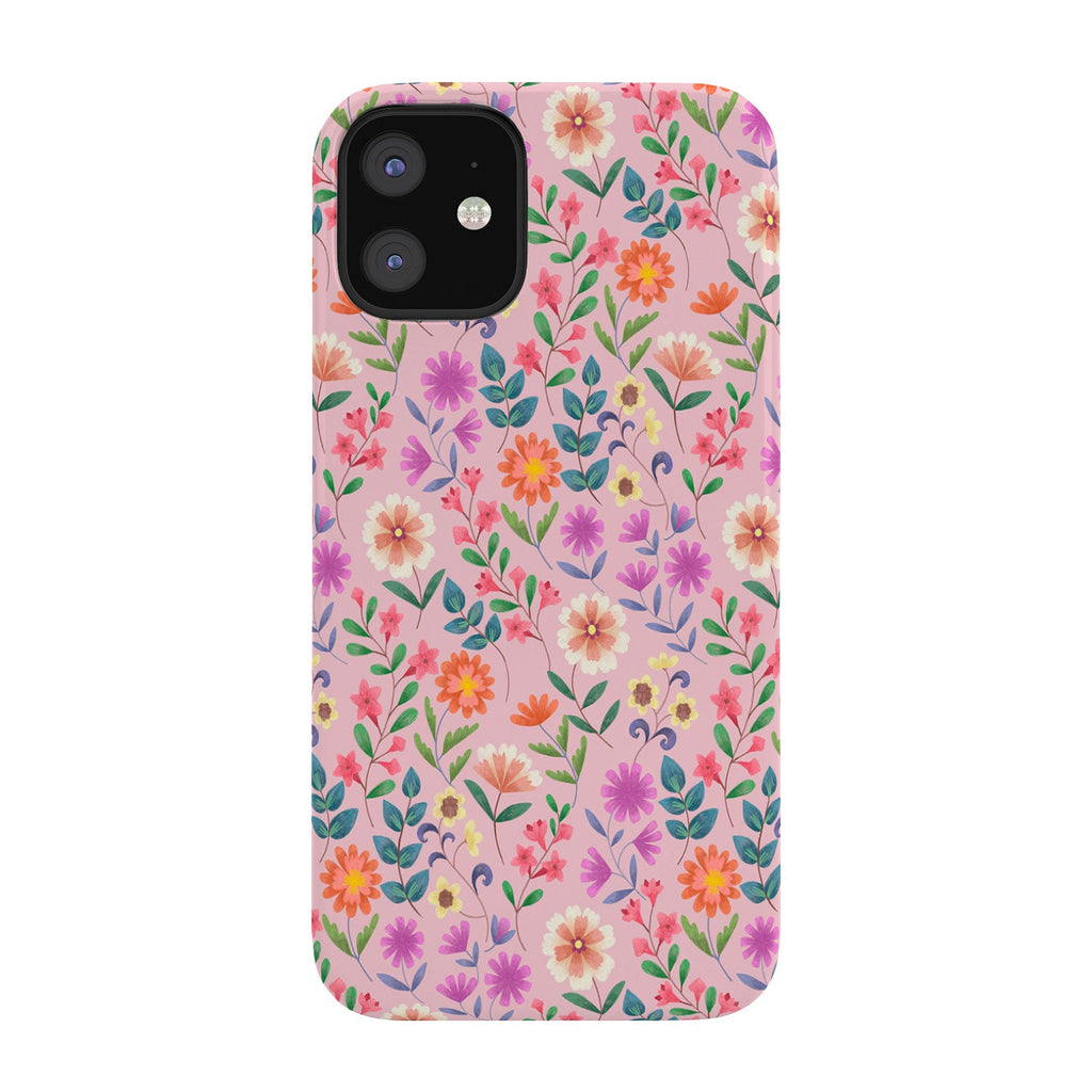 Pimlada Phuapradit Ditsy Floral Pink Phone Case