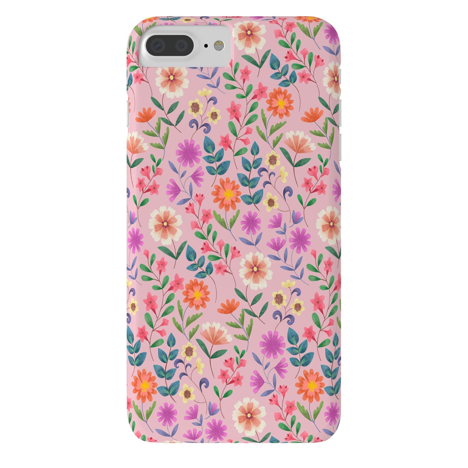 Pimlada Phuapradit Ditsy Floral Pink Phone Case