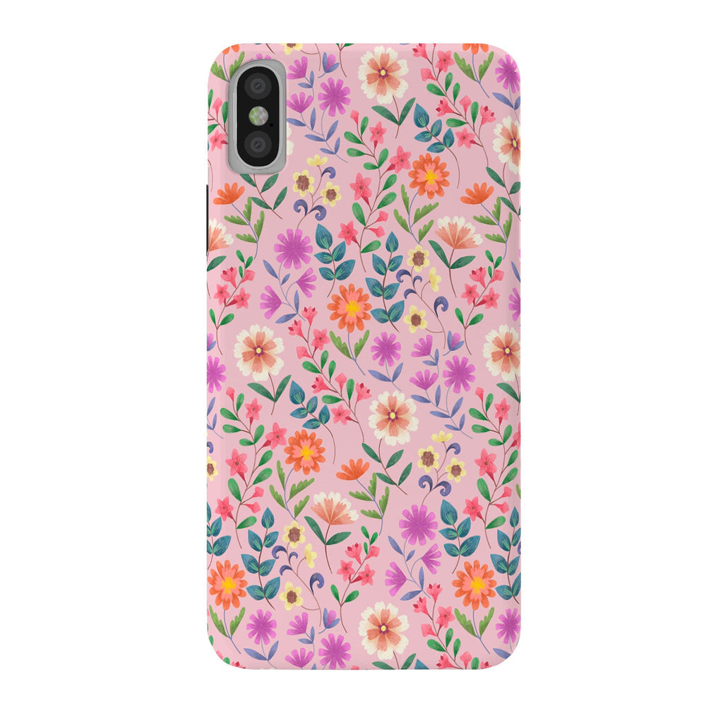 Pimlada Phuapradit Ditsy Floral Pink Phone Case
