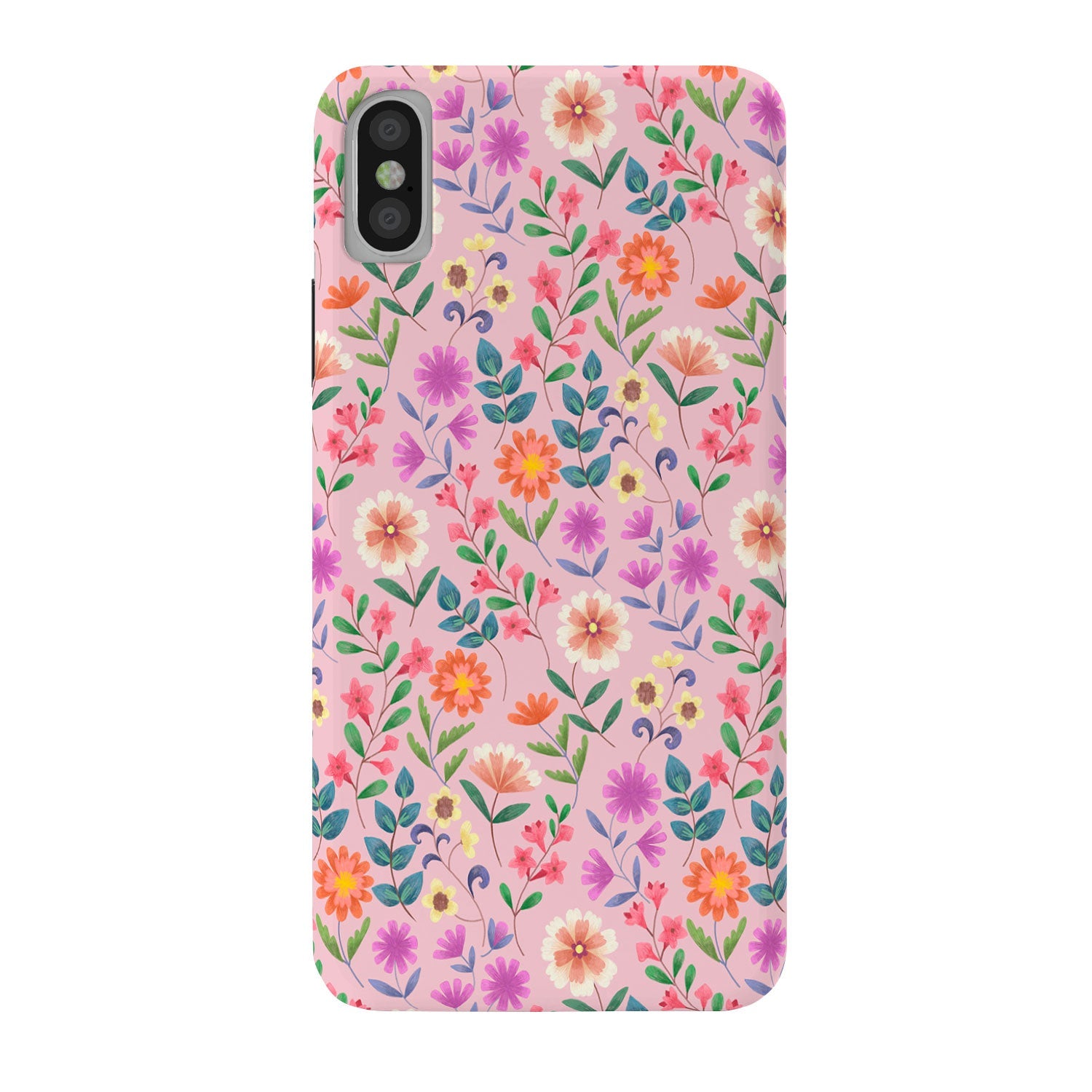 Pimlada Phuapradit Ditsy Floral Pink Phone Case