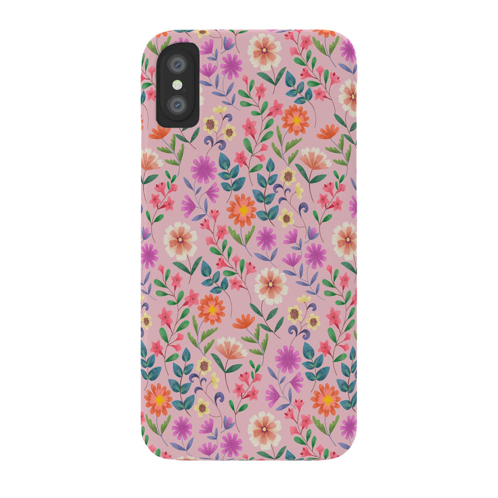Pimlada Phuapradit Ditsy Floral Pink Phone Case