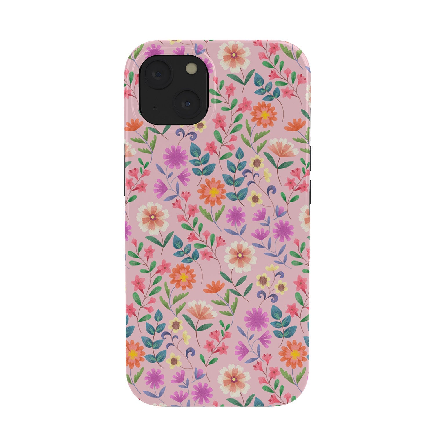 Pimlada Phuapradit Ditsy Floral Pink Phone Case
