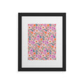 Pimlada Phuapradit Ditsy Floral Pink Framed Art Print